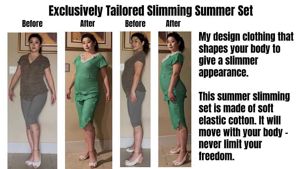 Exclusively Tailored Slimming Summer Set